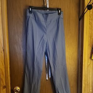 Tribal Gray Straight Leg Pants
